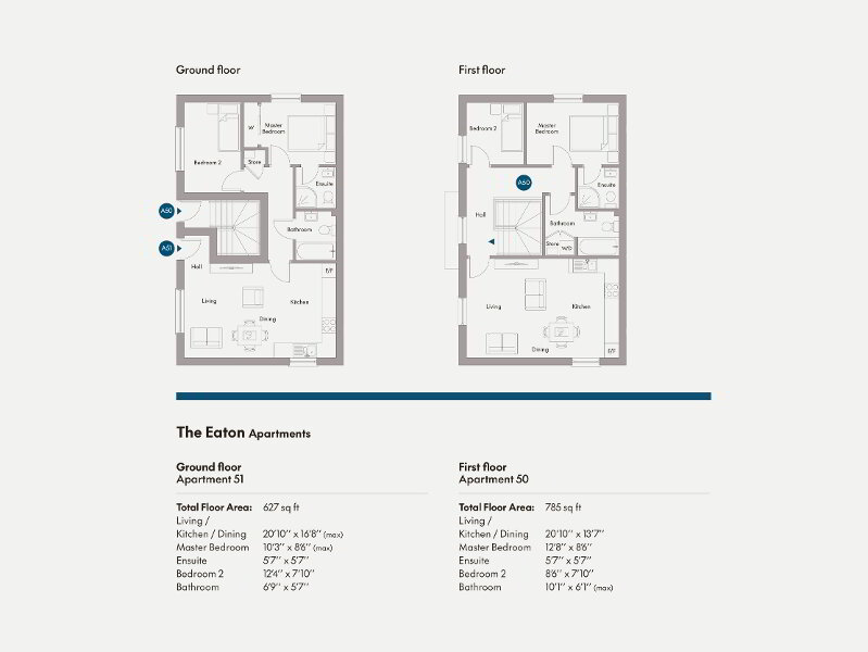 Floorplan 1 of The Eaton, Colemans Green, Burn Road, Coleraine, Bt52 2qb