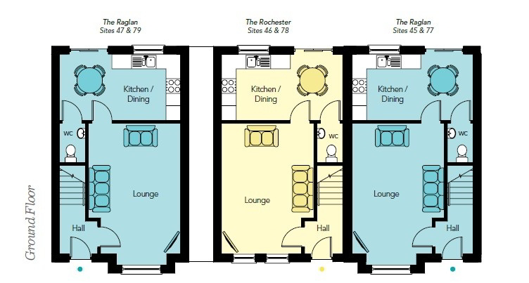 Floorplan 2 of The Raglan & Rochester, Foxleigh Meadow, Charlotte Street, Ballymoney