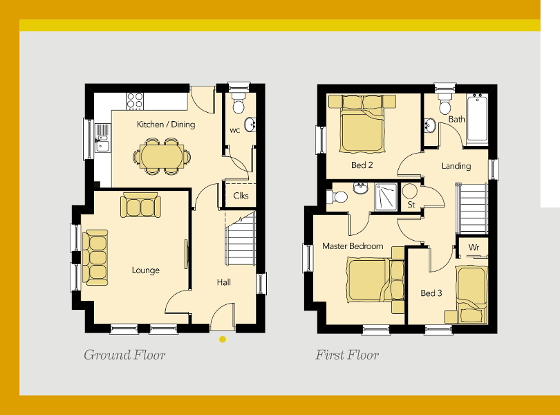 Floorplan 1 of The Collin, Carncormick Meadow, Gortnageeragh Road, Cargan