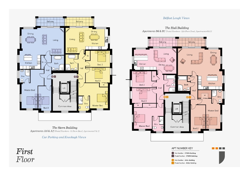 Floorplan 1 of The Hull Building B7, Water's Edge, Shore Road, Greenisland