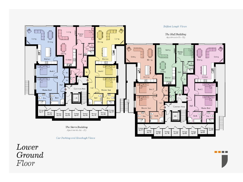 Floorplan 1 of The Hull Building B3, Water's Edge, Shore Road, Greenisland
