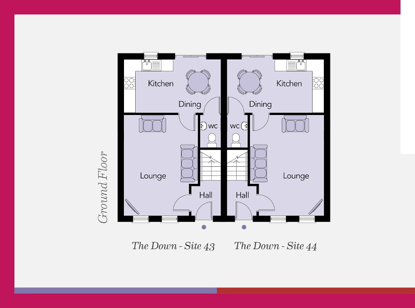 Floorplan 1 of The Down, Enler Village, Newtownards Road, Comber Bt23 5Zw