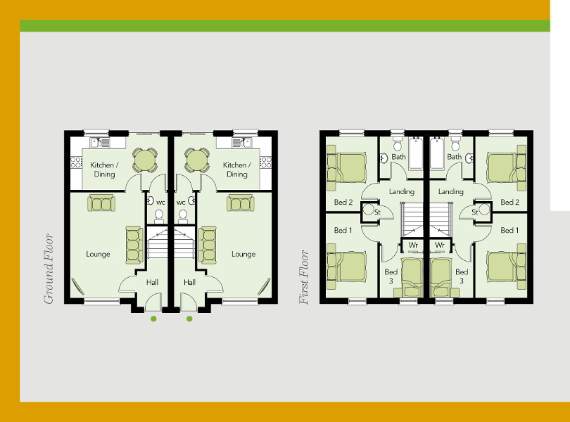 Floorplan 1 of The Trostan, Carncormick Meadow, Gortnageeragh Road, Cargan