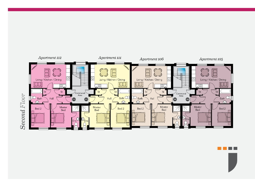 Floorplan 2 of The Walcott, Enler Village, Newtownards Road, Comber Bt23 5zw