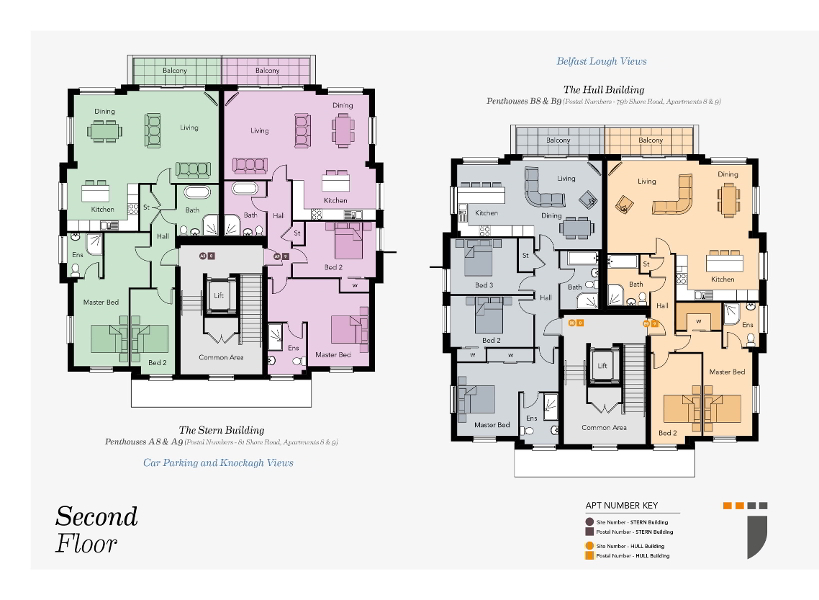 Floorplan 1 of The Hull Building B8, Water's Edge, Shore Road, Greenisland