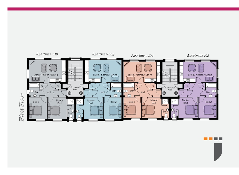 Floorplan 1 of The Walcott, Enler Village, Newtownards Road, Comber Bt23 5zw