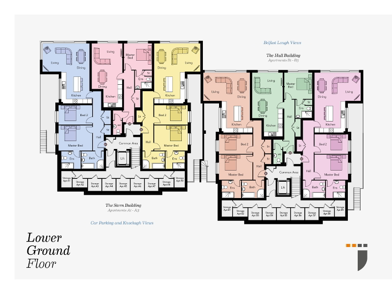 Floorplan 1 of The Hull Building B1, Water's Edge, Shore Road, Greenisland