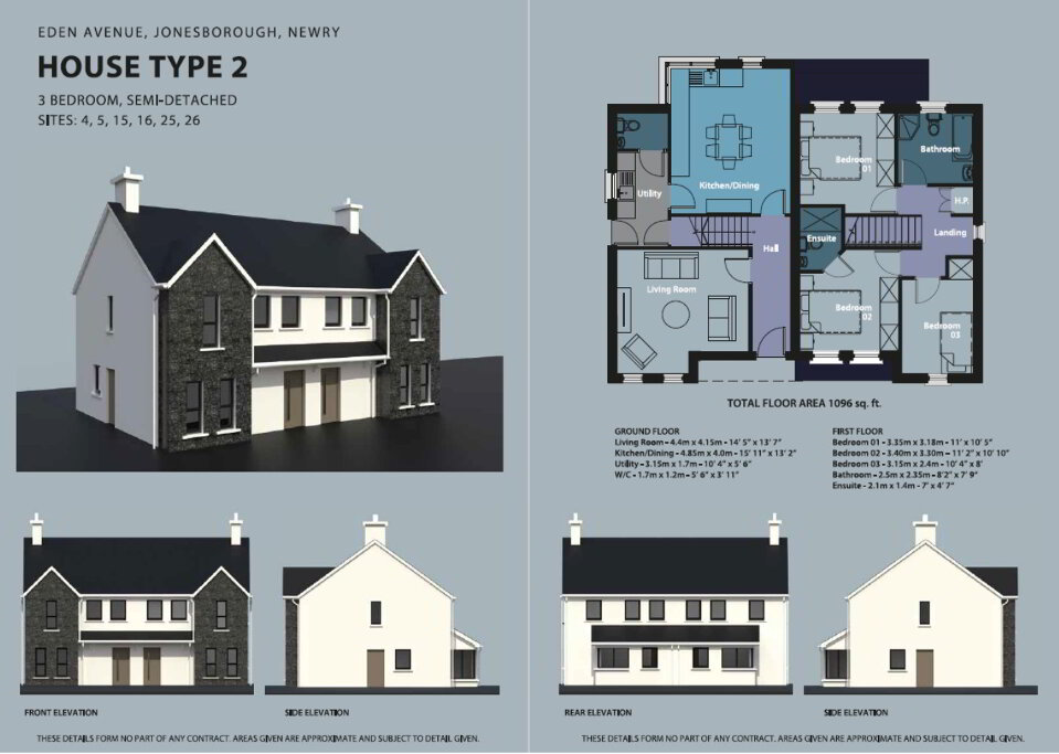 Photo 1 of House Type 2, Eden Avenue, Jonesborough, Newry