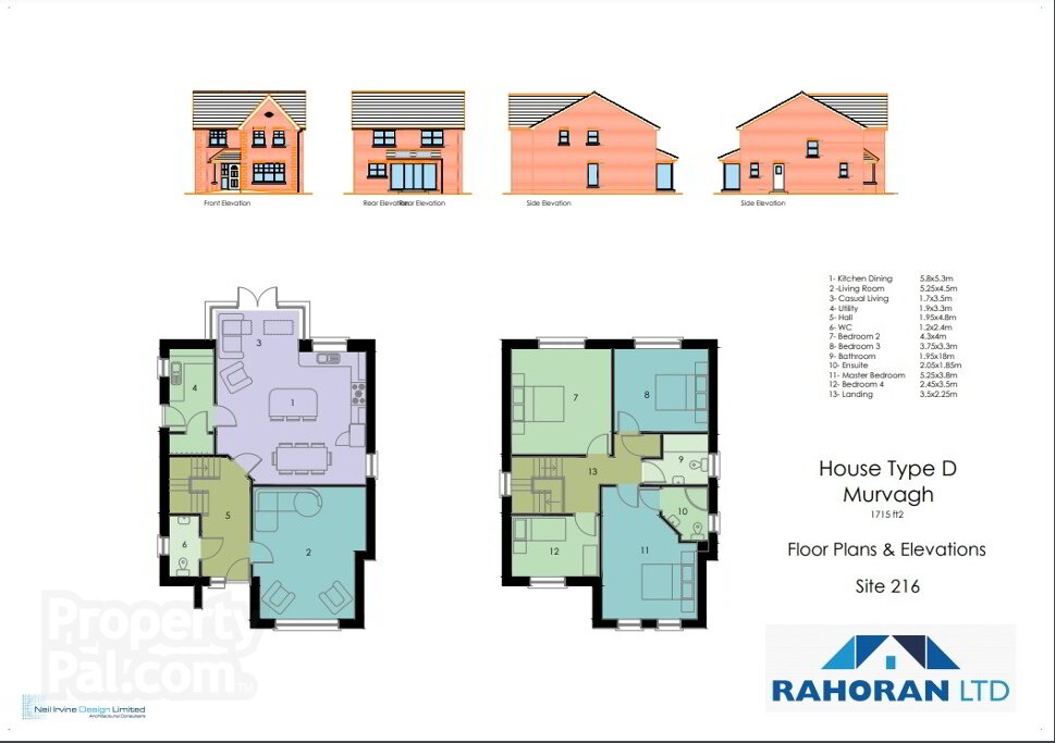 Floorplan 1 of Murvagh, The Manor Fairways, Fivemiletown