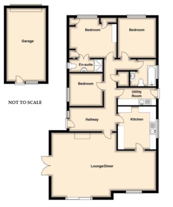 Floorplan 1 of Buckland Brewer, Bideford