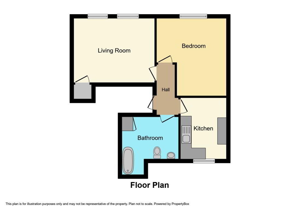 Floorplan 1 of Westward Ho, Bideford