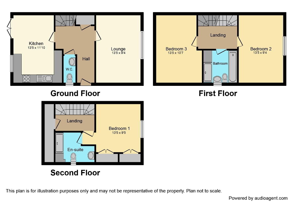 Floorplan 1 of Bideford