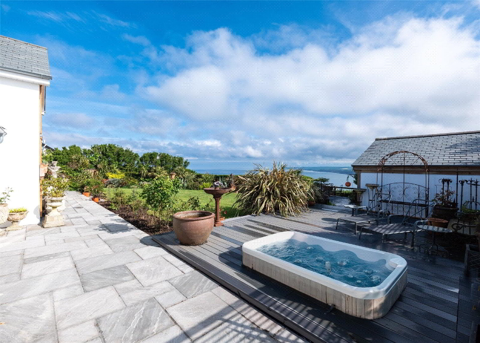 Decking Hot Tub