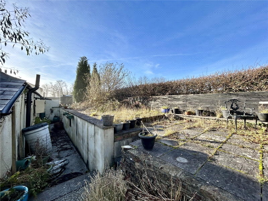 Elevated Rear Garden