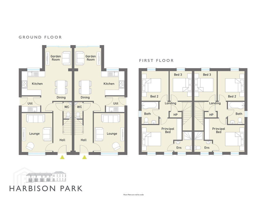Floorplan 1 of The Arlington (a), Harbison Park, The Burn Road, Doagh