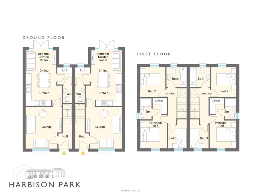 Floorplan 1 of The Formby (f), Harbison Park, The Burn Road, Doagh