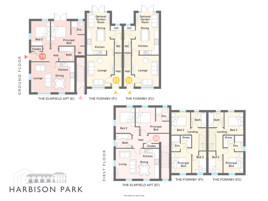 Floorplan 1 of The Formby (f2), Harbison Park, The Burn Road, Doagh