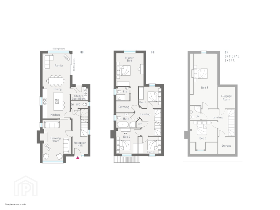 Floorplan 1 of The Armstrong, Dunadry Gate Smart Homes, Dunadry Road, Dunadry