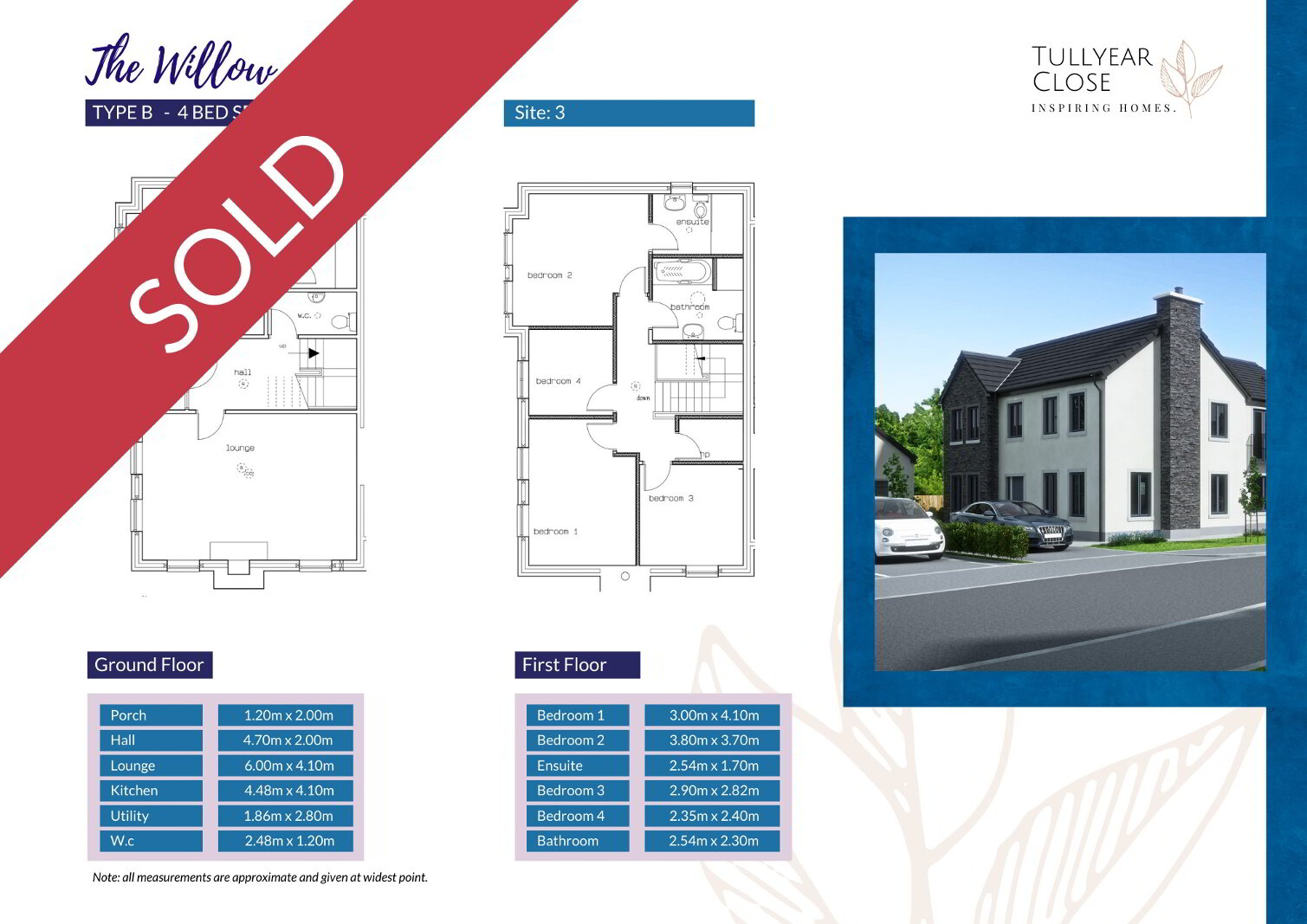 Floorplan 1 of The Willow, Tullyear Close, Rathfriland Road, Banbridge