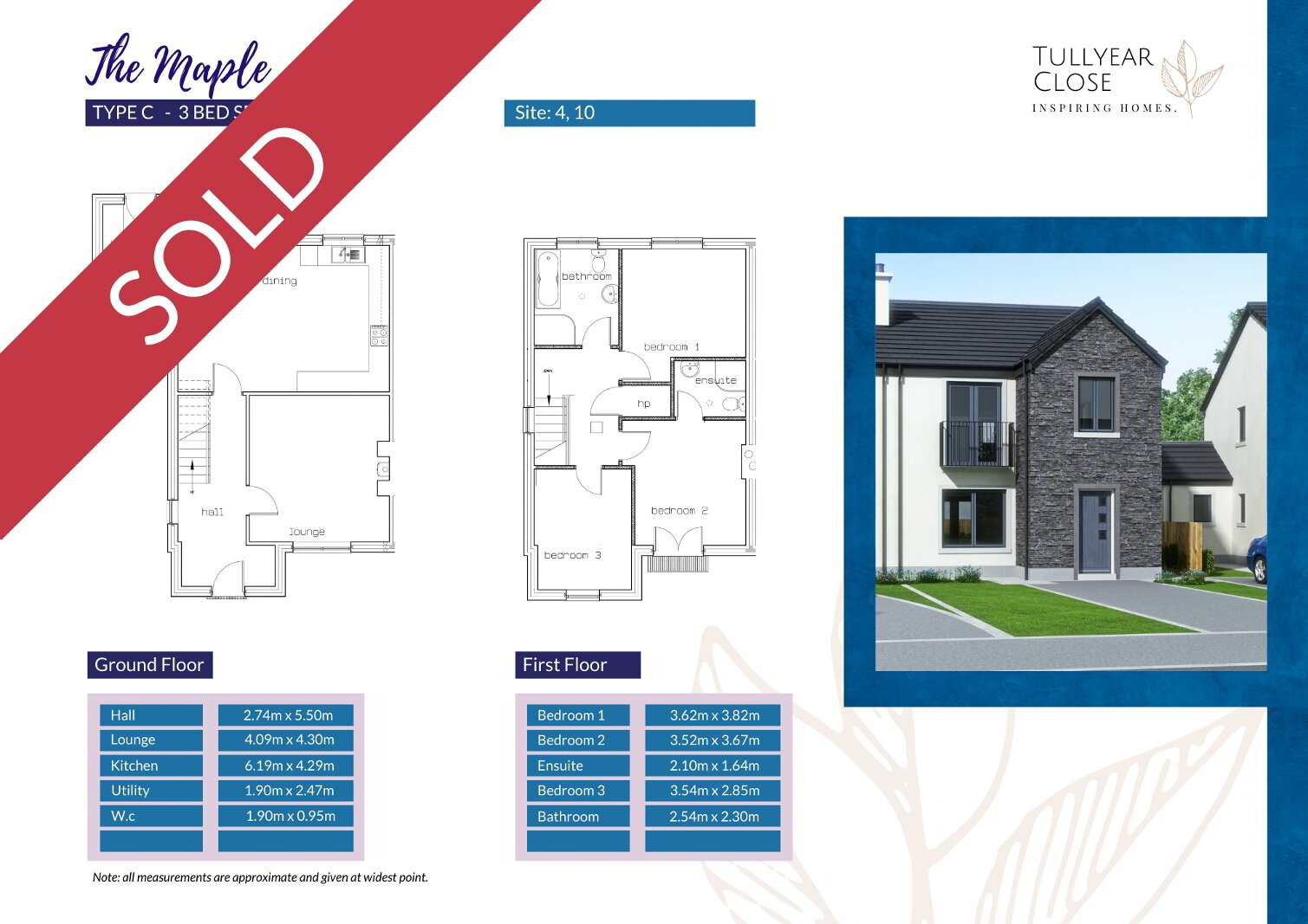 Floorplan 1 of The Maple, Tullyear Close, Rathfriland Road, Banbridge