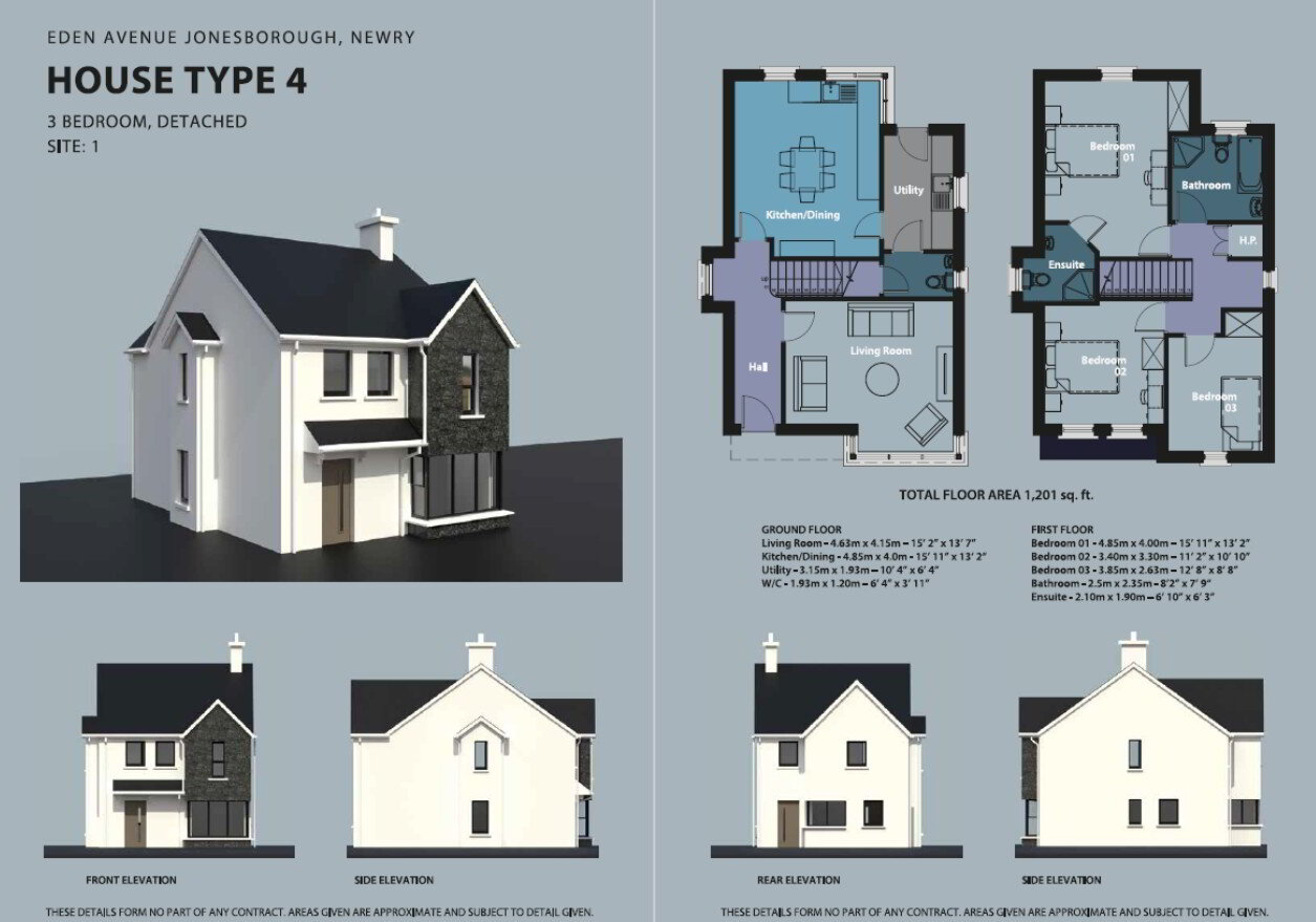 Photo 1 of House Type 4, Eden Avenue, Jonesborough, Newry