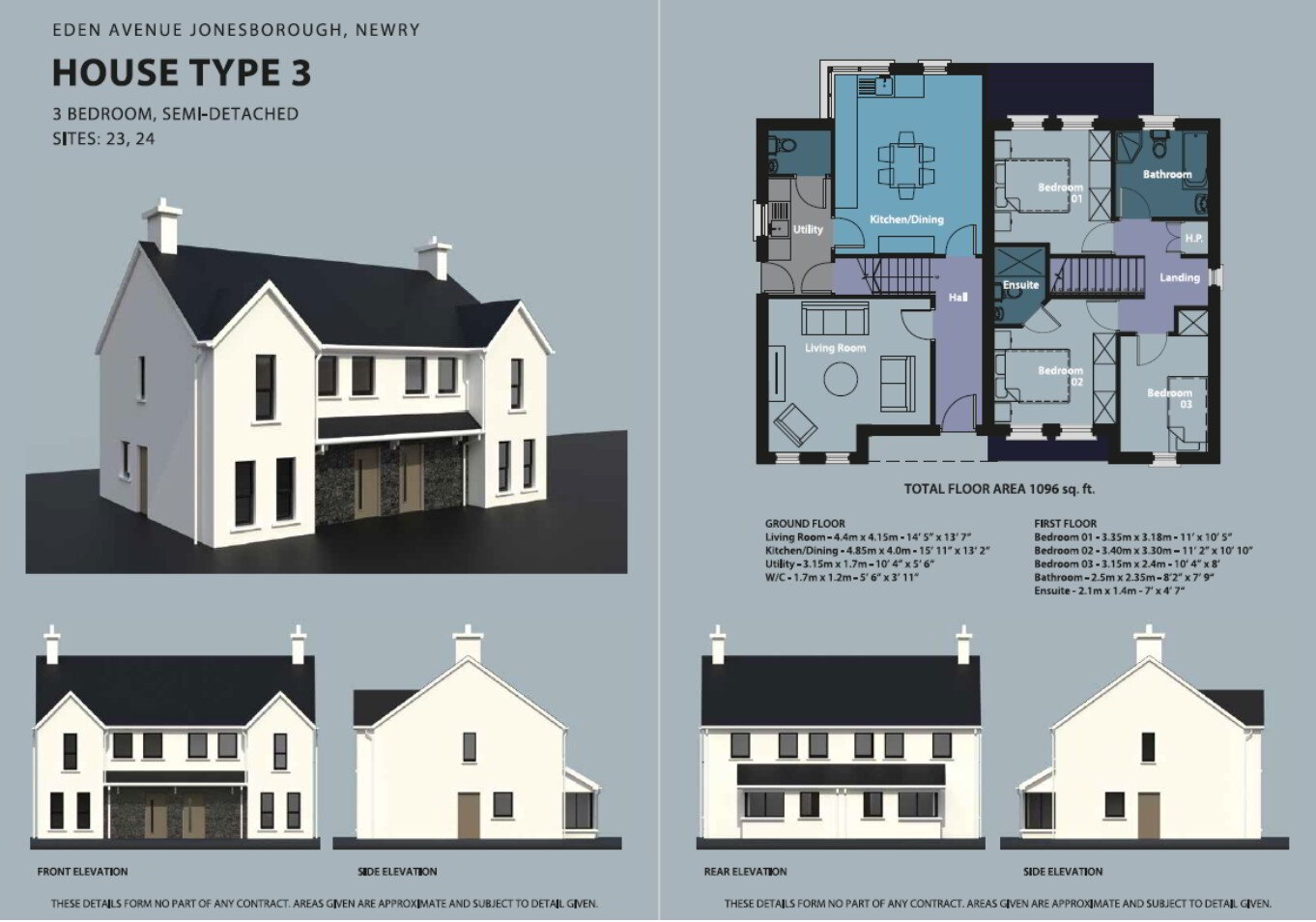 Photo 1 of House Type 3, Eden Avenue, Jonesborough, Newry
