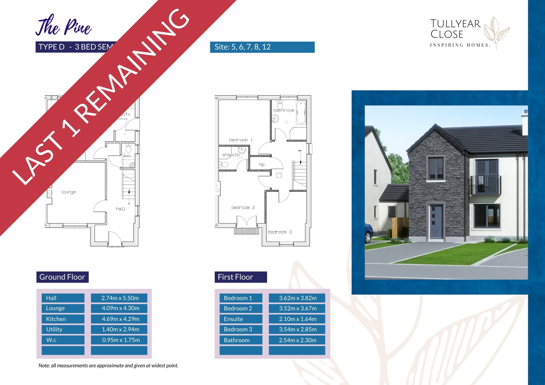 Floorplan 1 of The Pine, Tullyear Close, Rathfriland Road, Banbridge