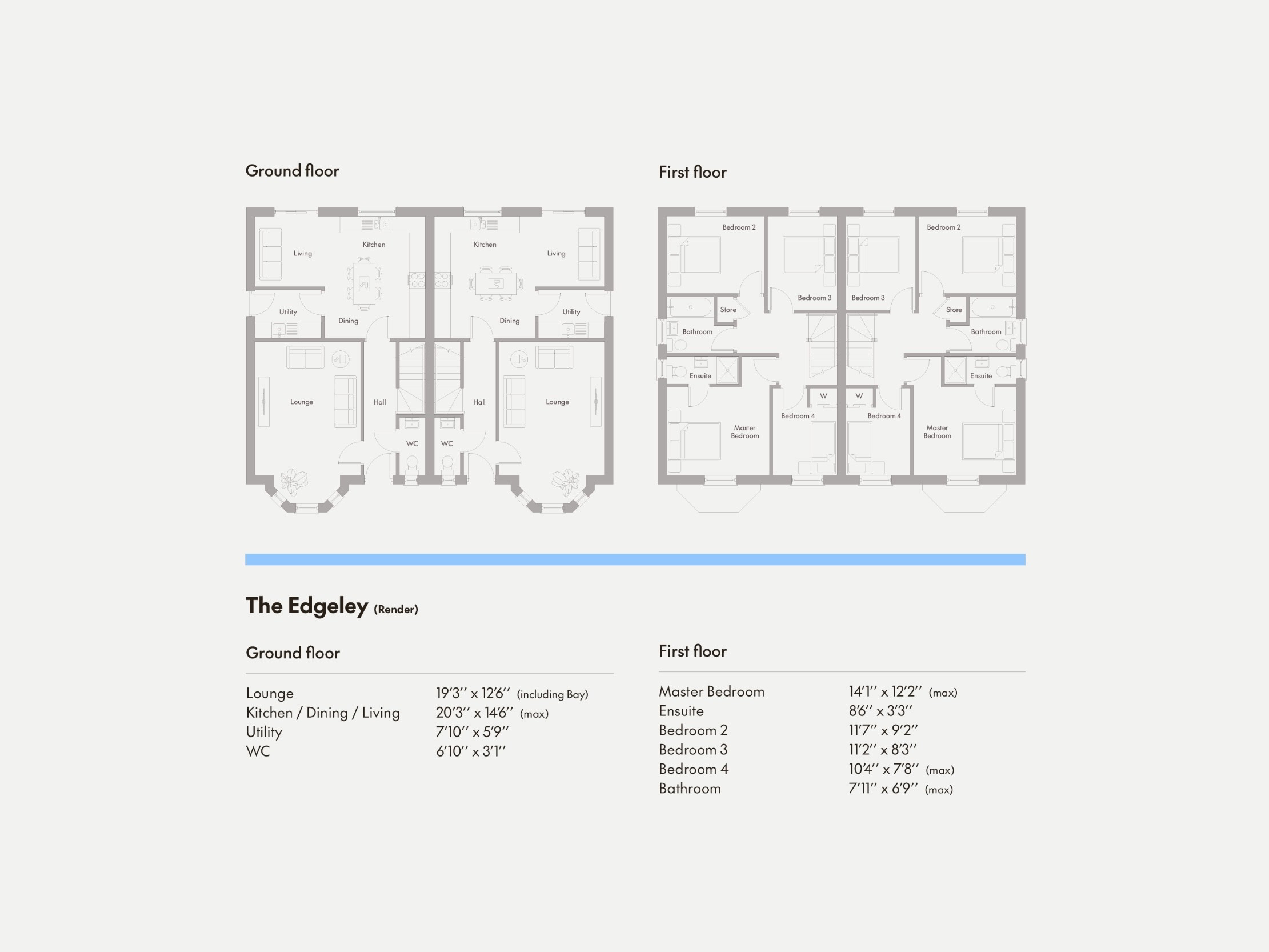 Floorplan 2 of The Edgeley, Springwater, Jubilee Road,, Ballyclare, Bt39