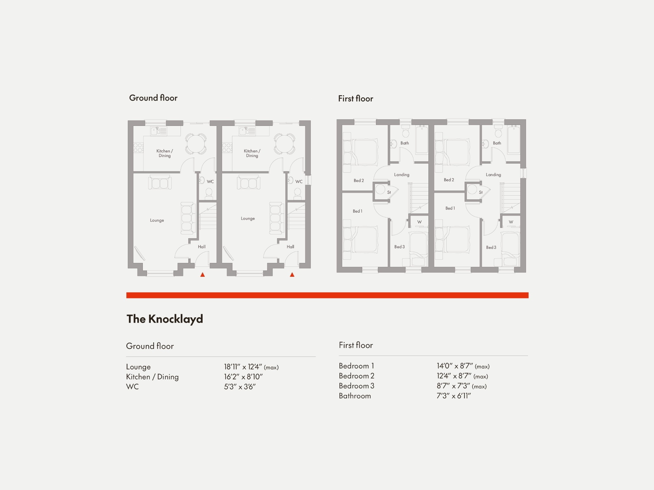 Floorplan 1 of The Knocklayd, Carncormick Meadow, Gortnageeragh Road, Cargan, Bt437ju