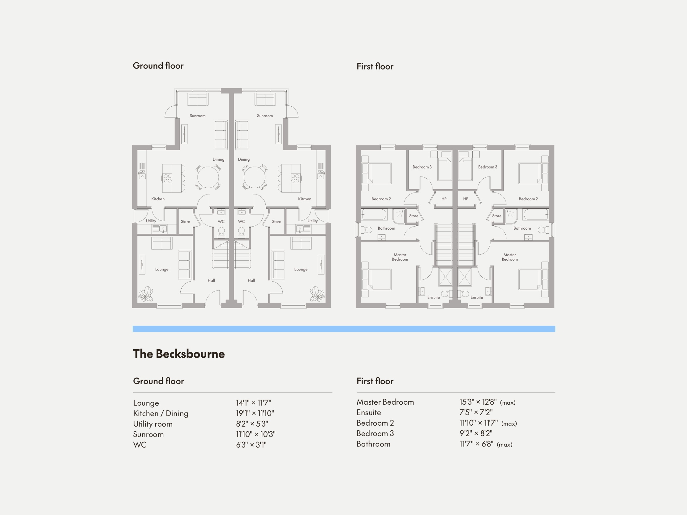Floorplan 1 of The Becksbourne, Ballantine Garden, Hillhall Road, Lisburn, Bt27 5fu
