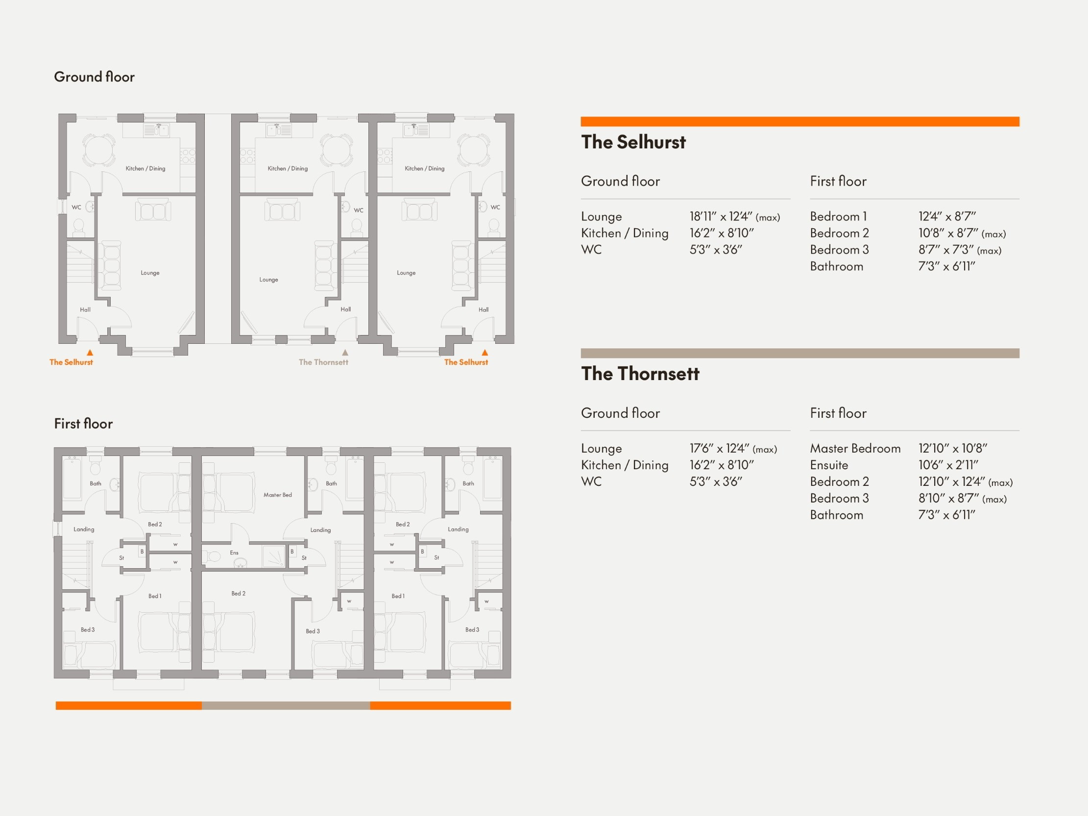 Floorplan 1 of The Thornsett, Foxleigh Meadow, Charlotte Street, Ballymoney, Bt53 6fe