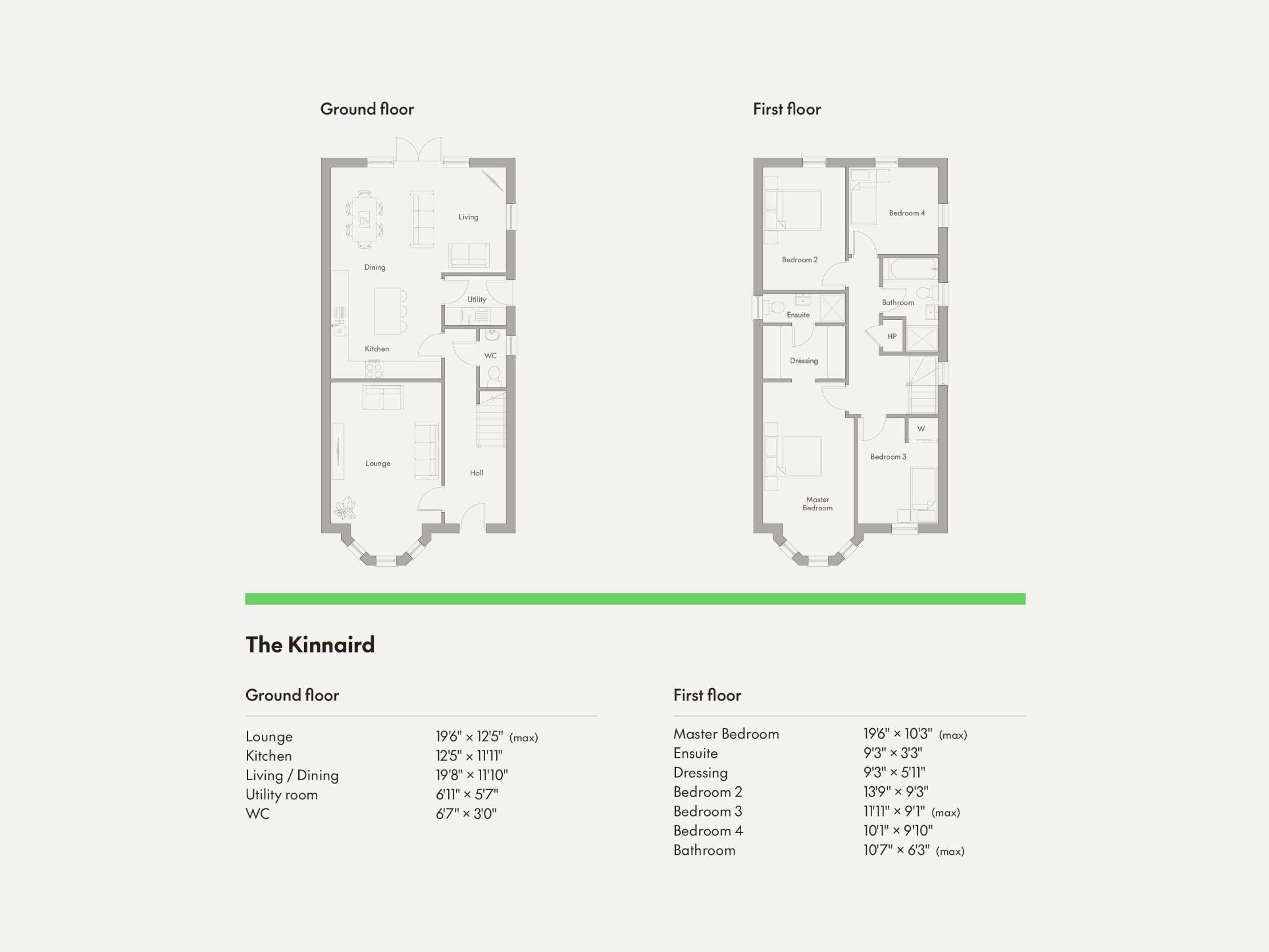 Floorplan 1 of The Kinnaird, Ballantine Garden, Hillhall Road, Lisburn