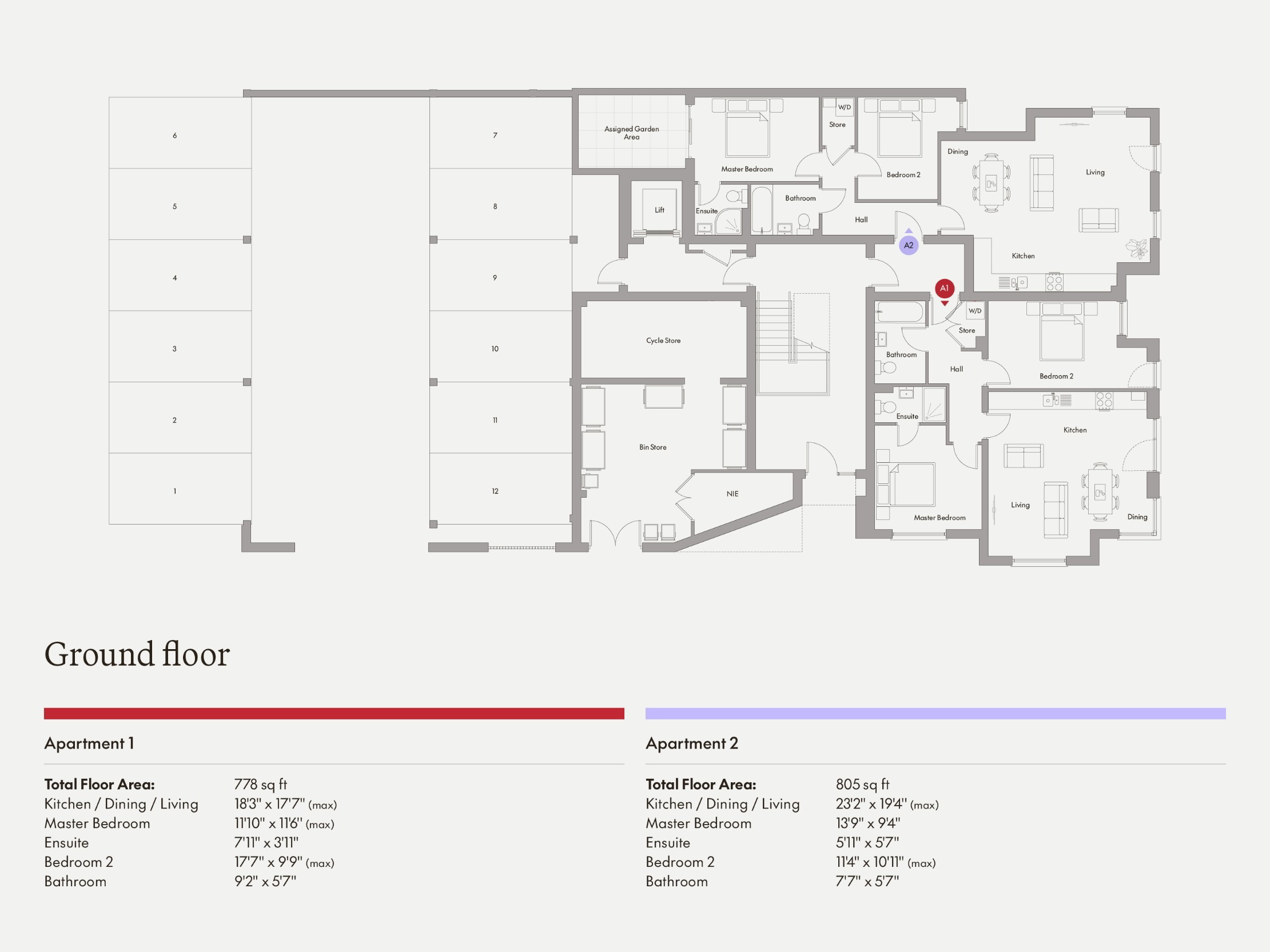 Floorplan 1 of Ground Floor, One Three One, 131 North Road, East Belfast, Bt4 3dj