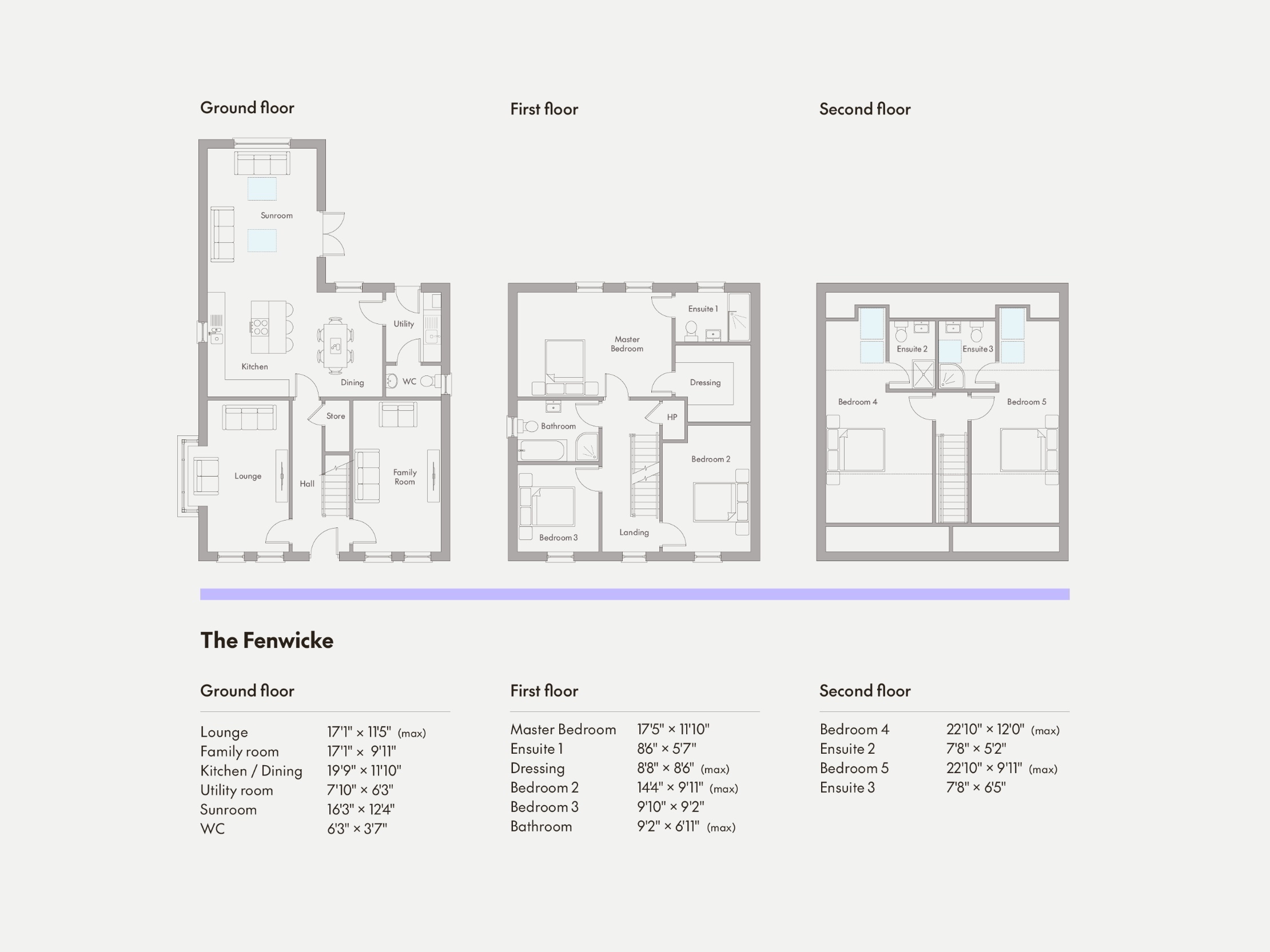 Floorplan 1 of The Fenwicke, Ballantine Garden, Hillhall Road, Lisburn, Bt27 5fu