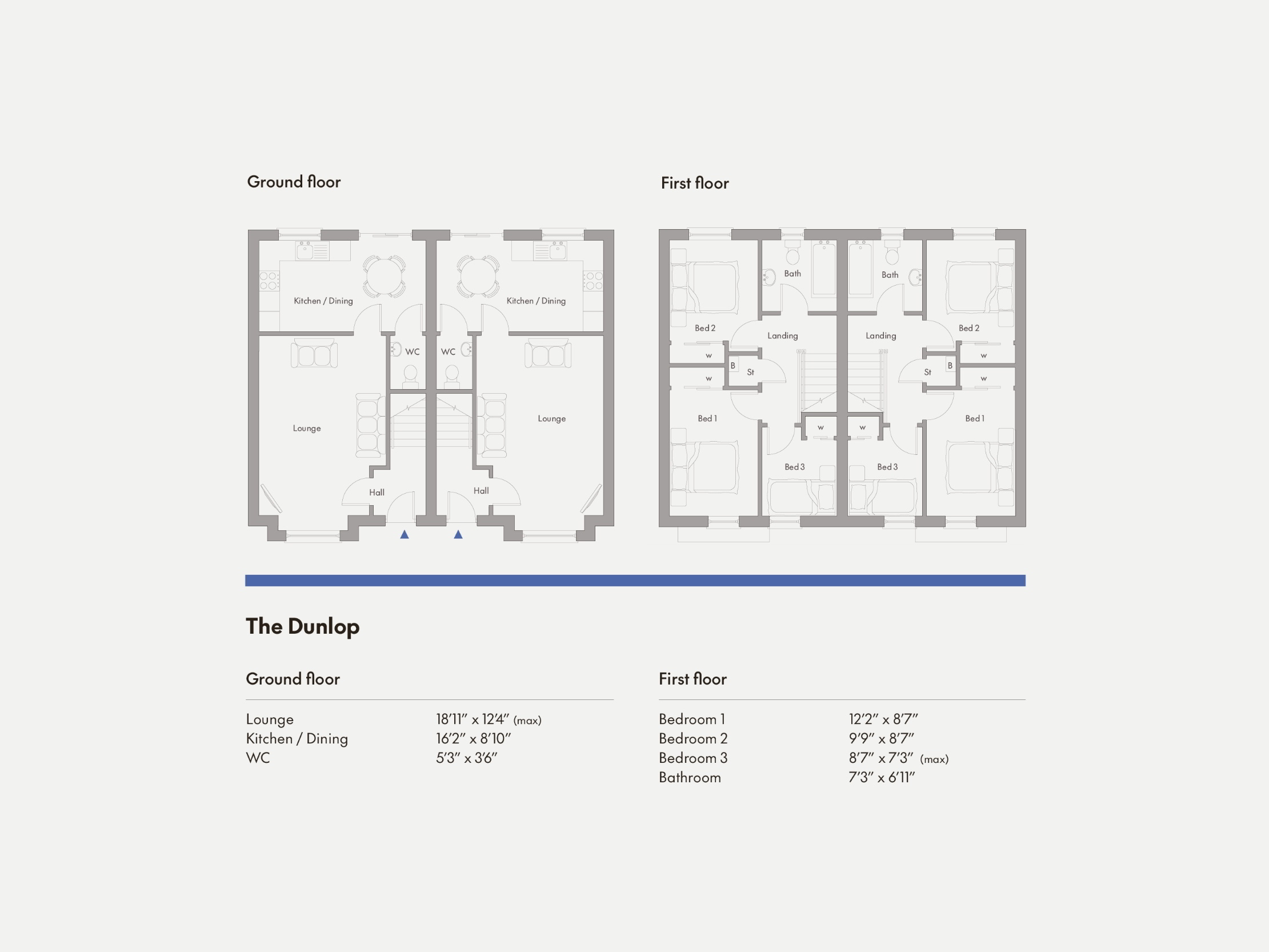 Floorplan 1 of The Dunlop, Foxleigh Meadow, Charlotte Street, Ballymoney, Bt53 6fe