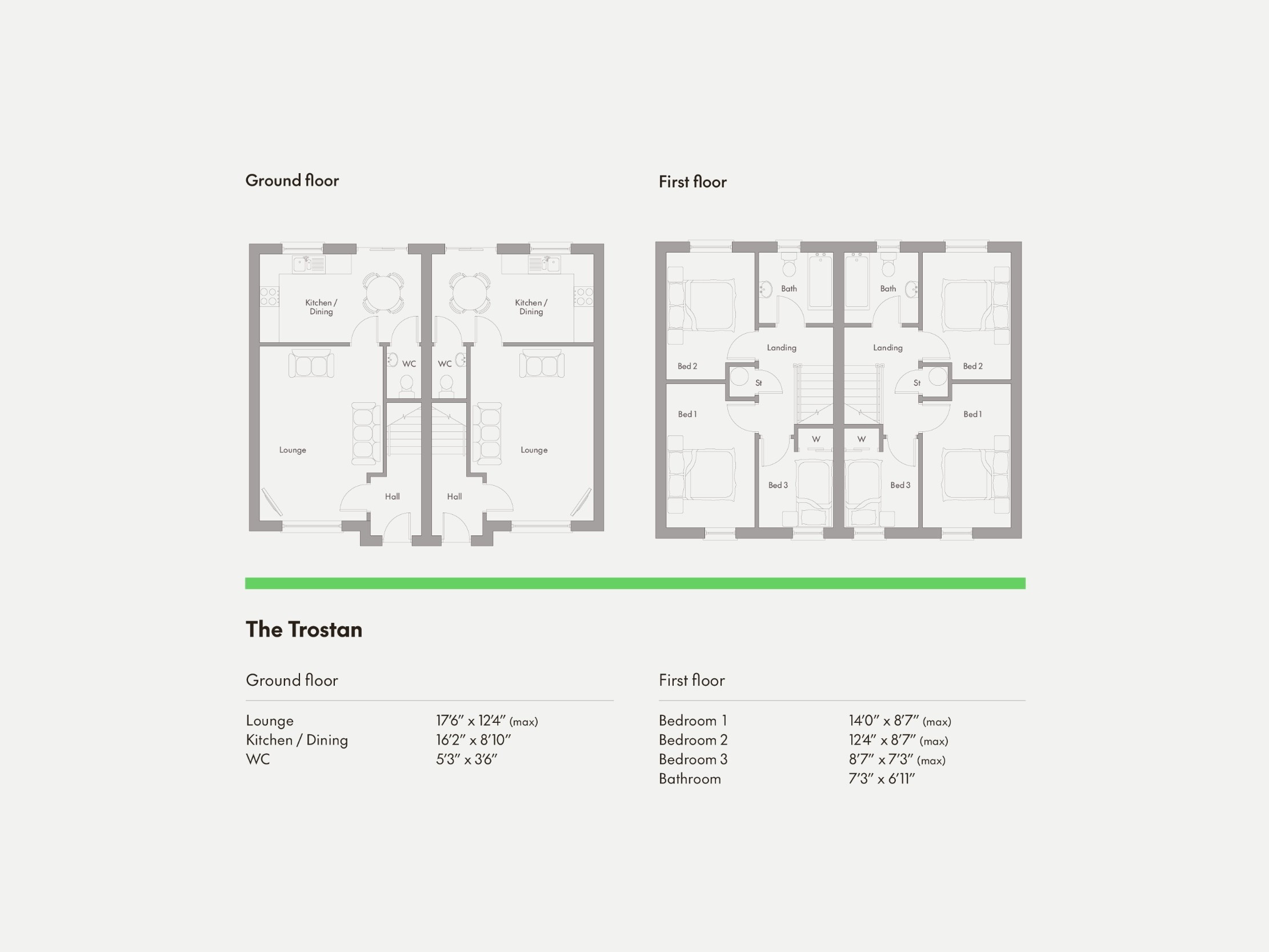 Floorplan 1 of The Trostan, Carncormick Meadow, Gortnageeragh Road, Cargan, Bt437ju