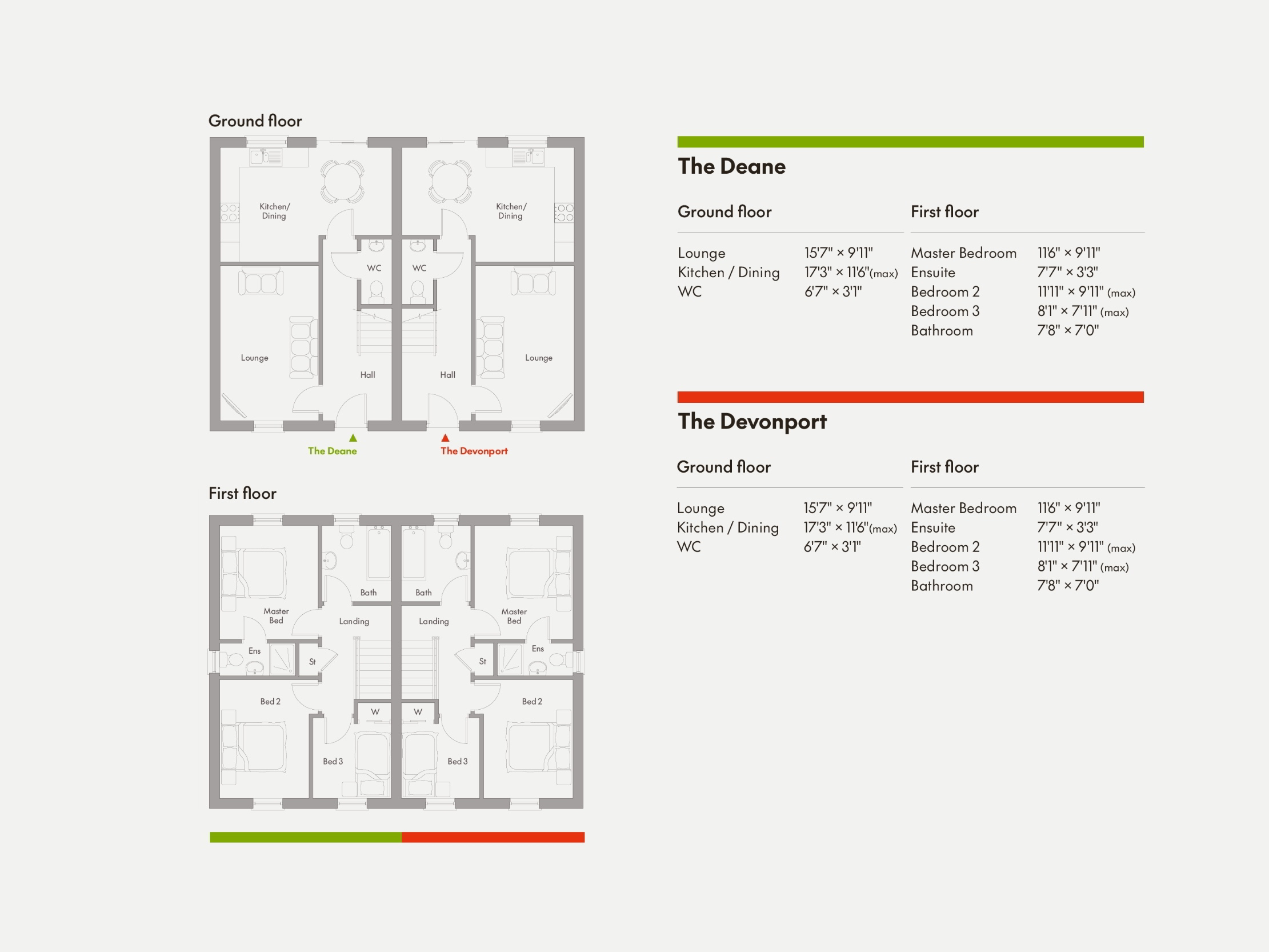 Floorplan 1 of The Devonport, Enler Village - Comber, Newtownards Road, Comber, Bt23 5zw