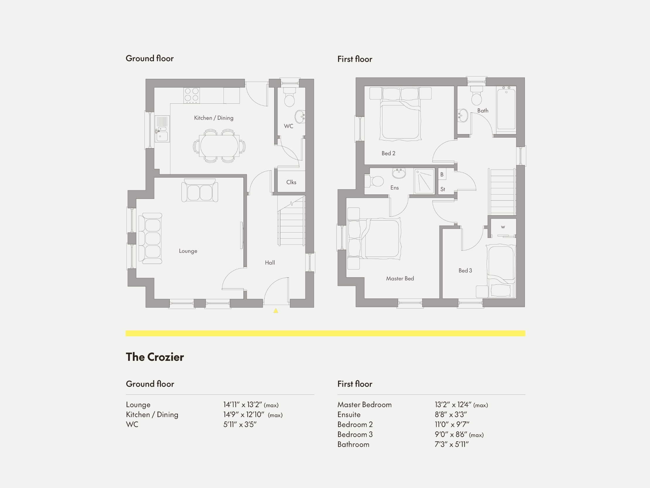 Floorplan 1 of The Crozier, Foxleigh Meadow, Charlotte Street, Ballymoney, Bt53 6fe