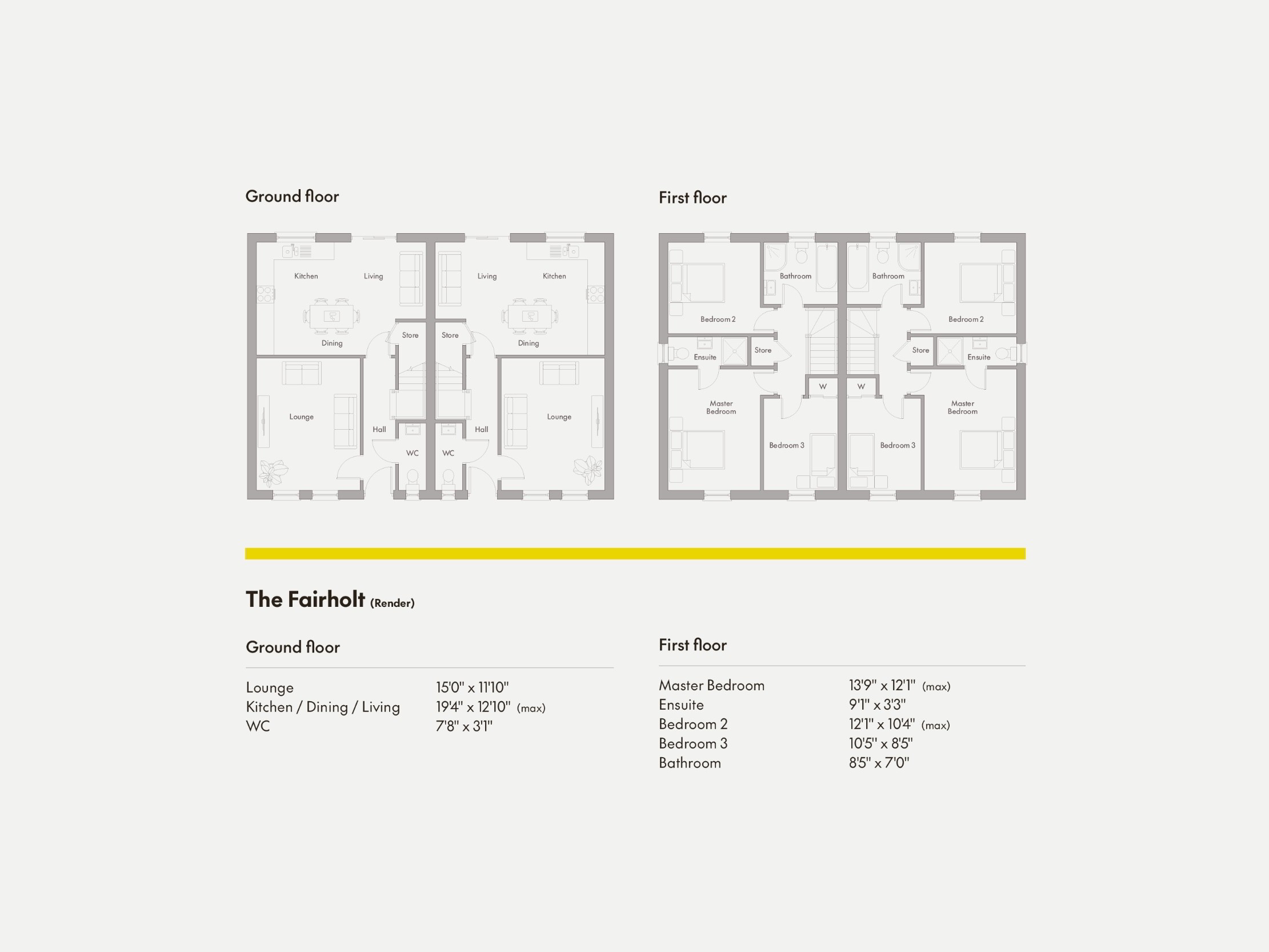 Floorplan 2 of The Fairholt, Springwater, Jubilee Road,, Ballyclare, Bt39