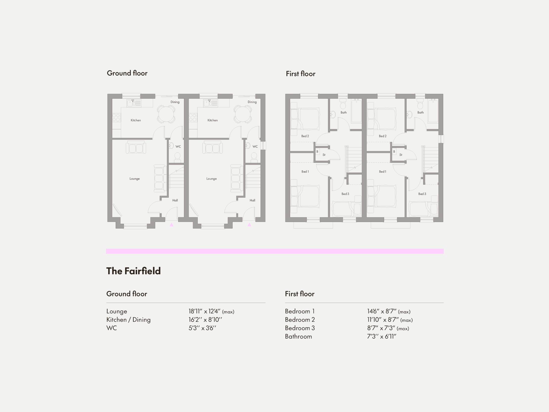 Floorplan 1 of The Fairfield, Foxleigh Meadow, Charlotte Street, Ballymoney, Bt53 6fe