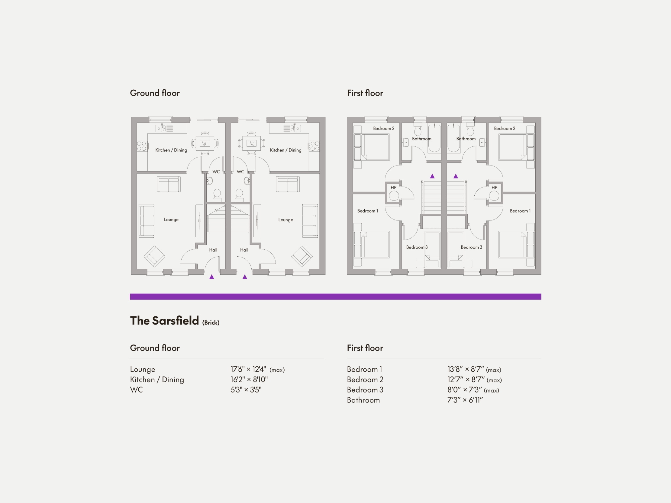 Floorplan 1 of The Sarsfield, Lisnacastle Gardens, Lisnamonaghan Road, Castlecaulfield