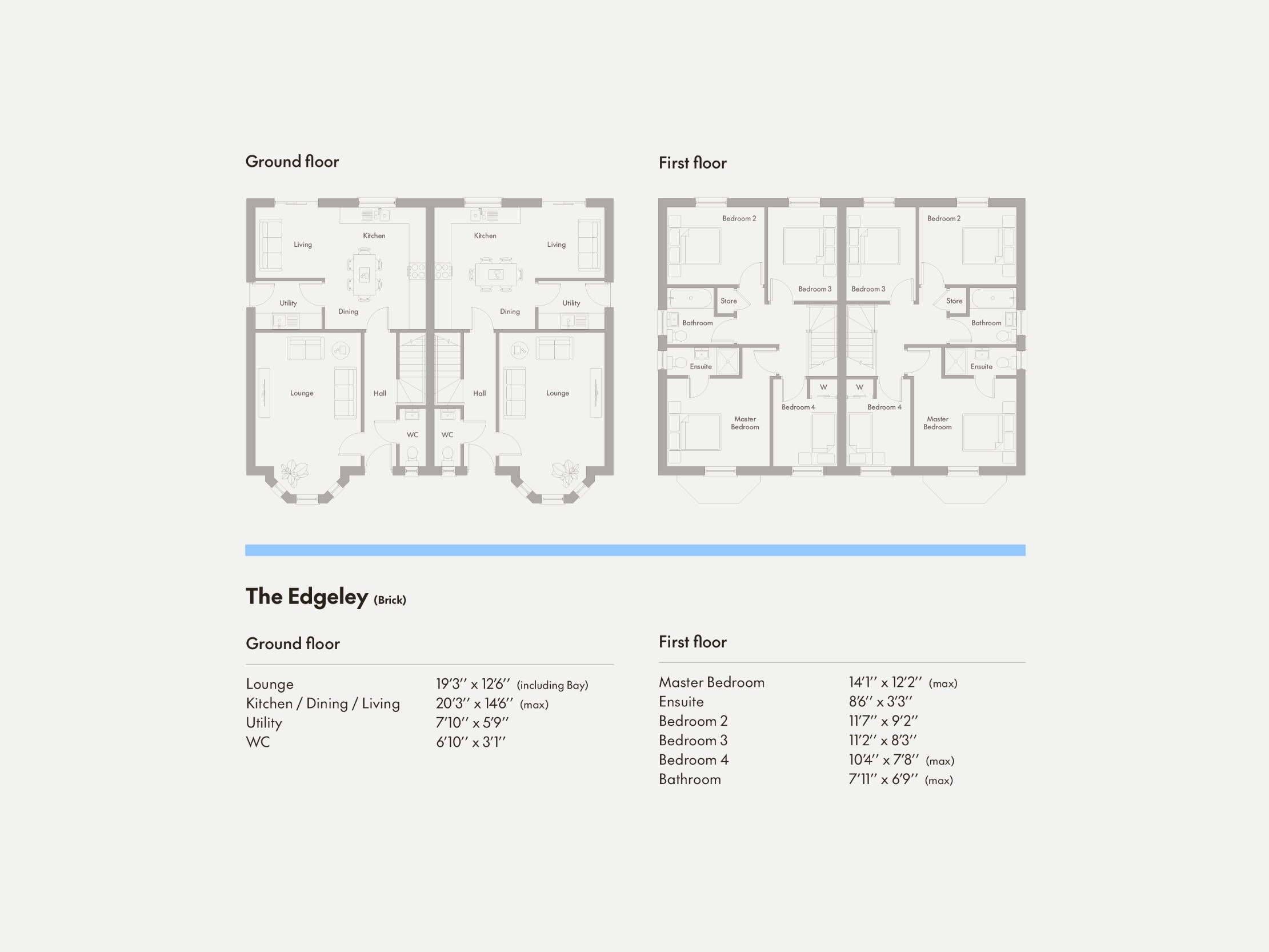 Floorplan 1 of The Edgeley, Springwater, Jubilee Road,, Ballyclare, Bt39