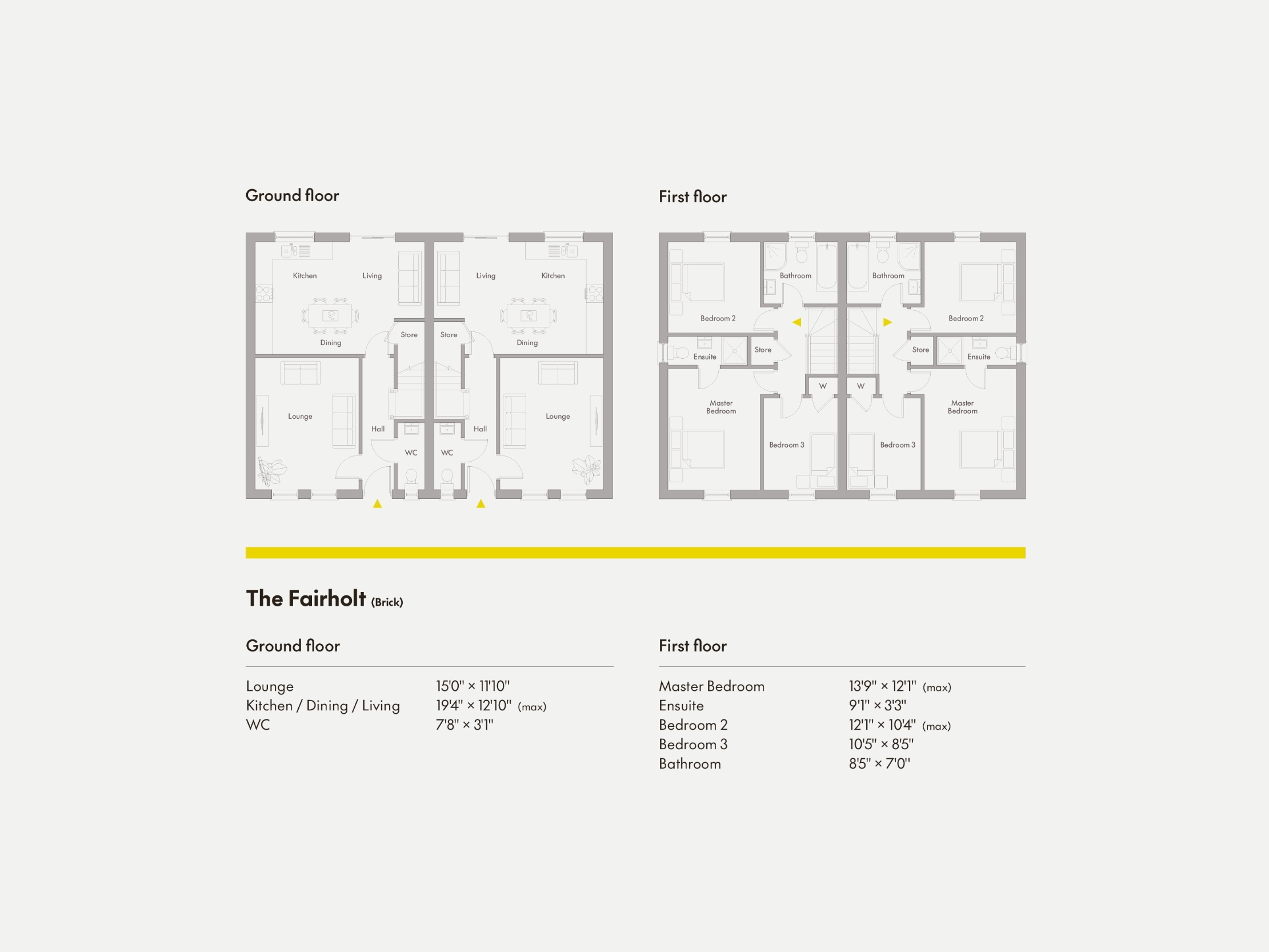 Floorplan 2 of The Fairholt, Springwater, Jubilee Road, Ballyclare, Bt39 8at