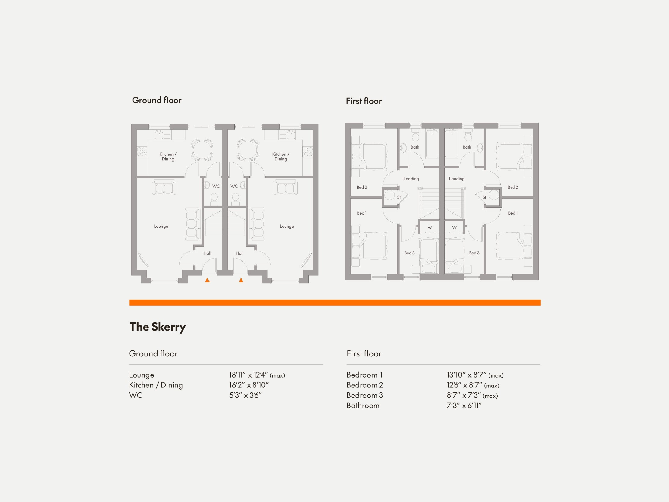 Floorplan 1 of The Skerry, Carncormick Meadow, Gortnageeragh Road, Cargan, Bt437ju
