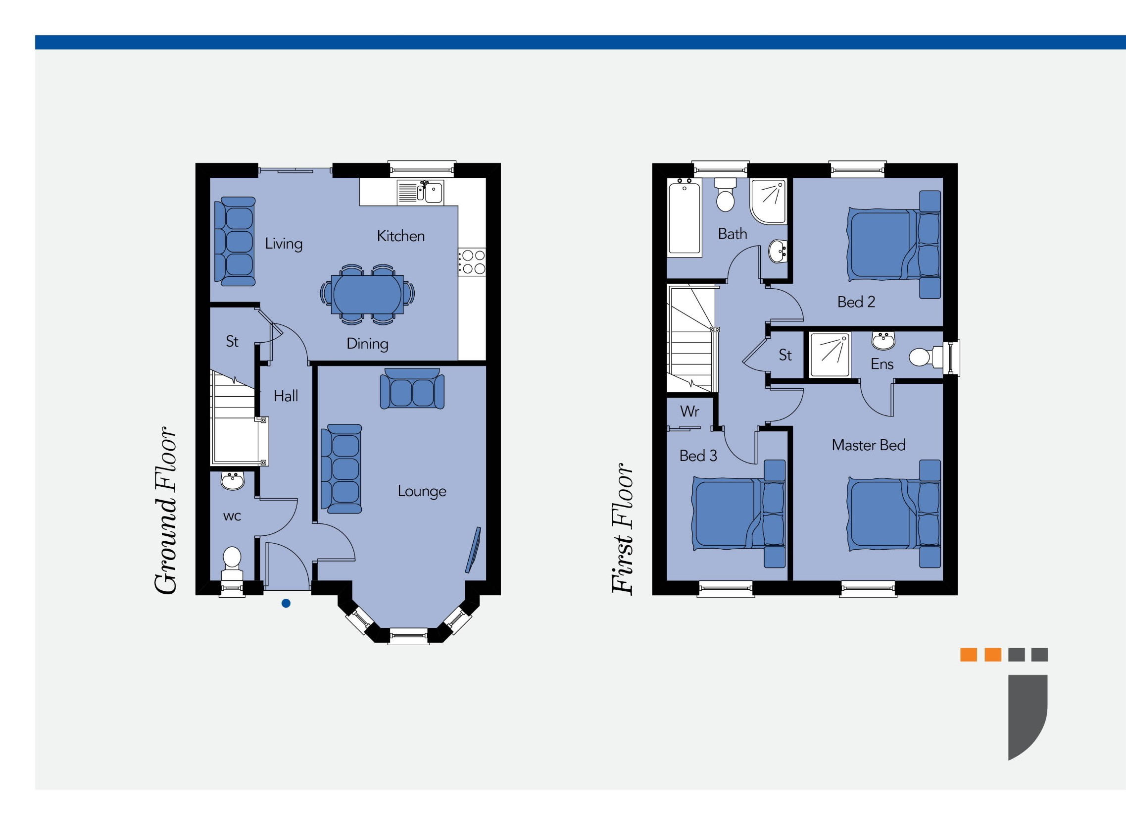 Floorplan 1 of The Dockley, Springwater, Jubilee Road, Ballyclare, Bt39