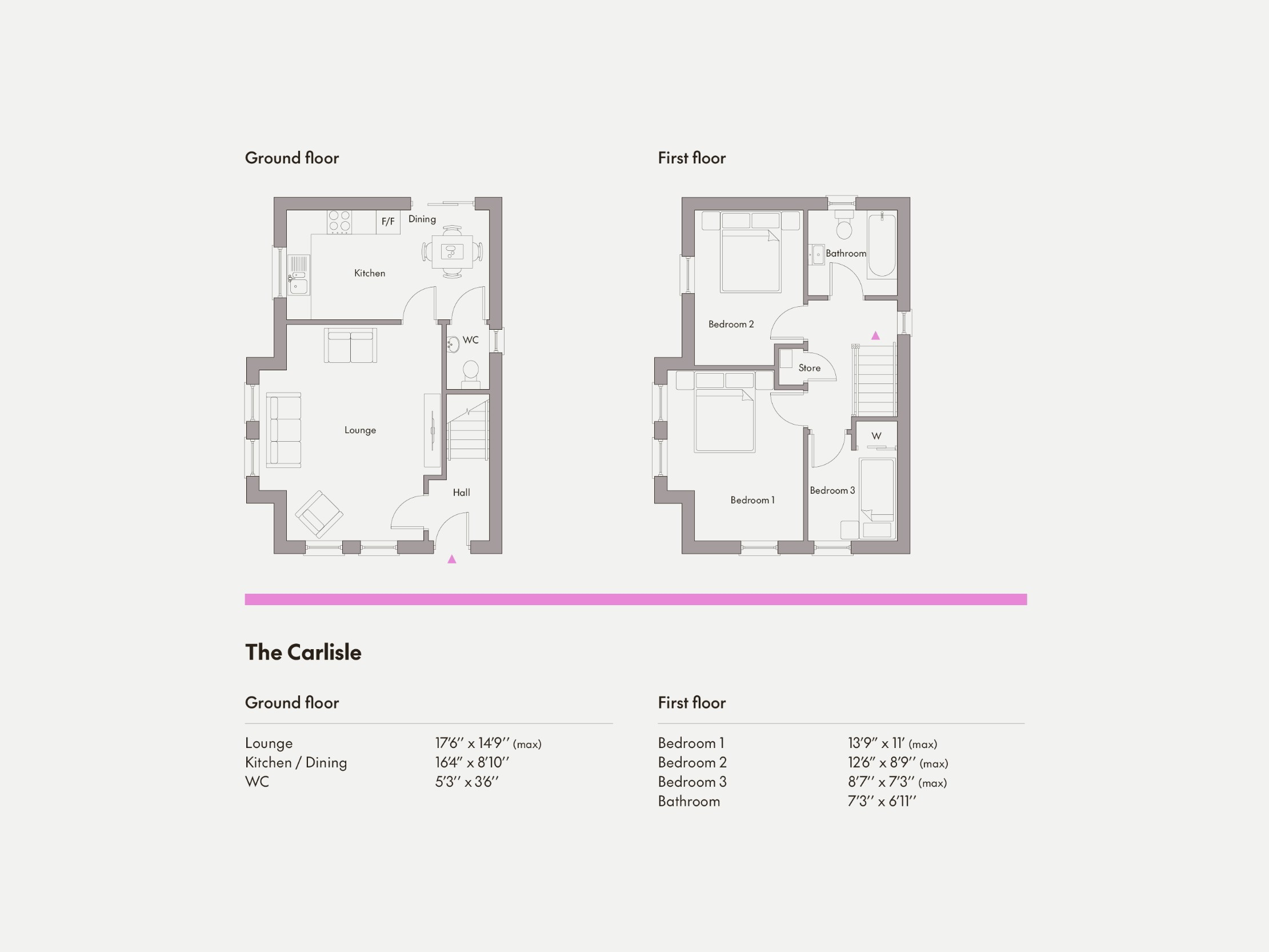 Floorplan 1 of The Carlisle, Colemans Green, Burn Road, Coleraine, Bt52 2qb