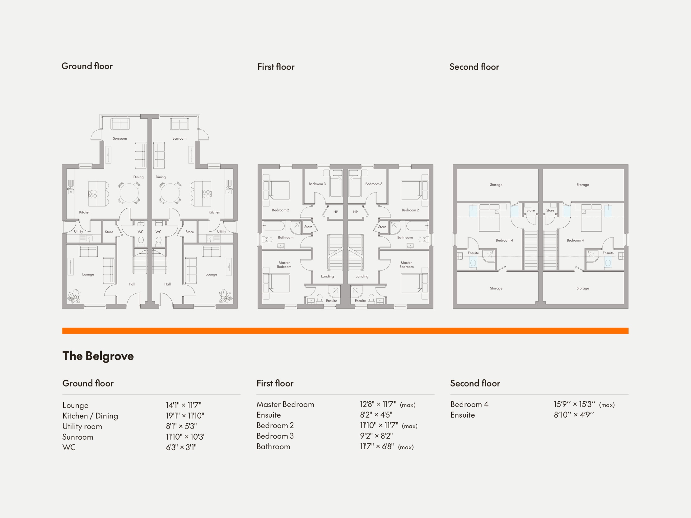 Floorplan 1 of The Belgrove, Ballantine Garden, Hillhall Road, Lisburn, Bt27 5fu