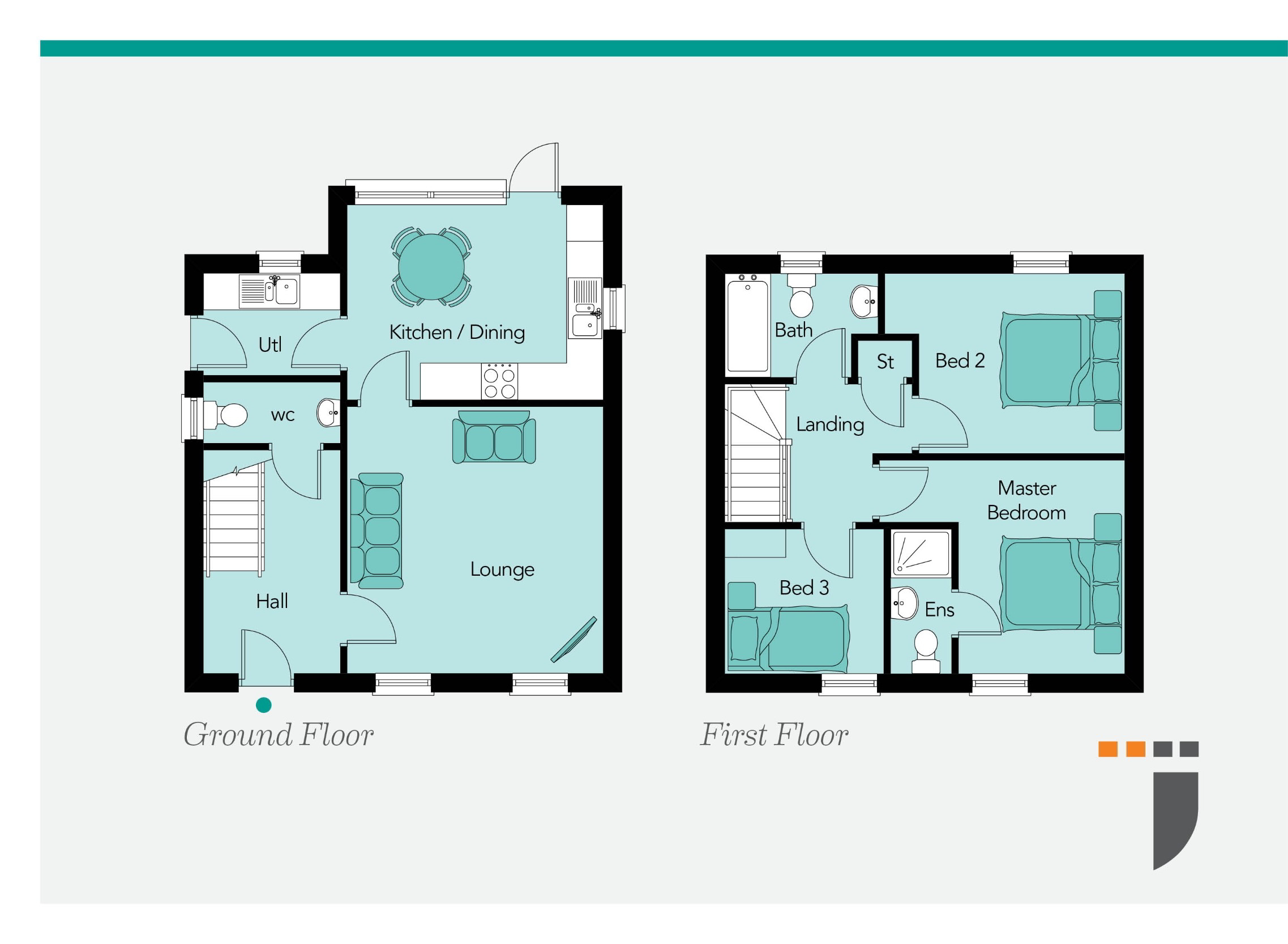 Floorplan 1 of The Allington, Enler Village, Newtownards Road, Comber, Bt23 5zw