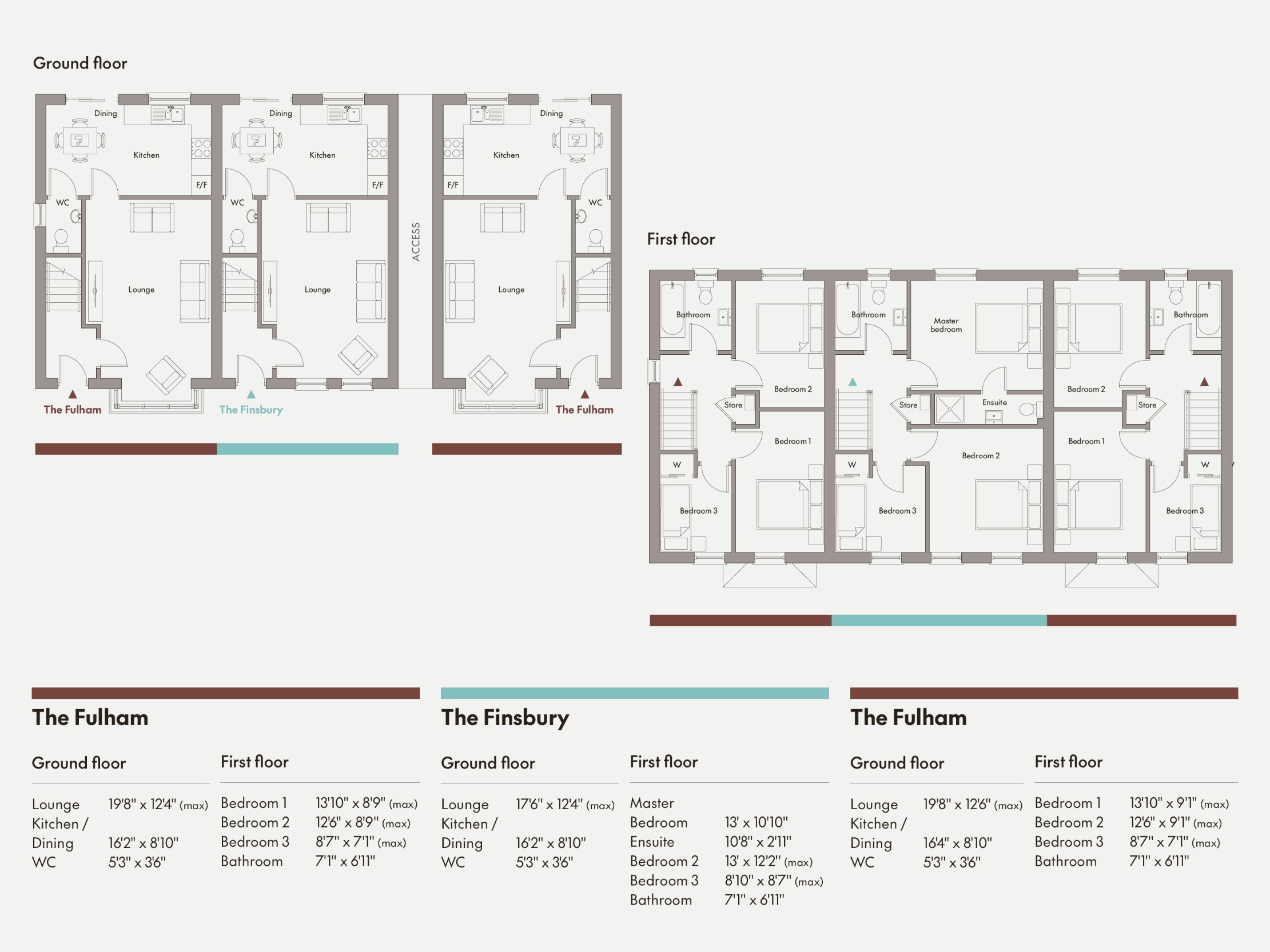 Floorplan 1 of The Fulham, Colemans Green, Burn Road, Coleraine, Bt52 2qb