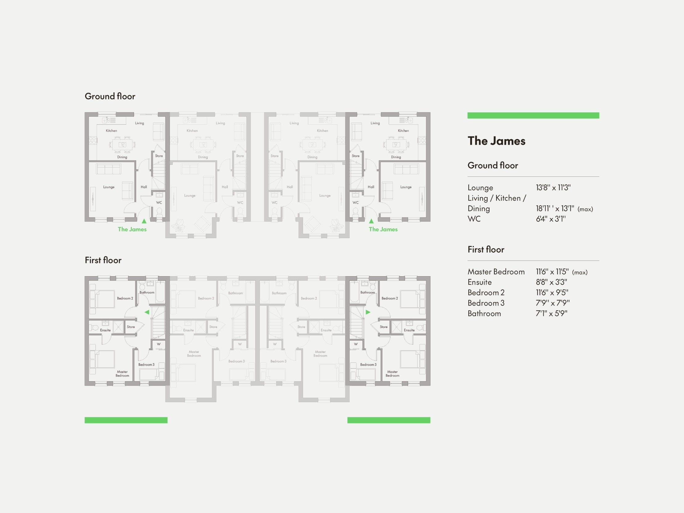 Floorplan 1 of The James, Springwater, Jubilee Road,, Ballyclare, Bt39